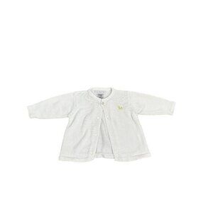 Le Top Baby White Cardigan